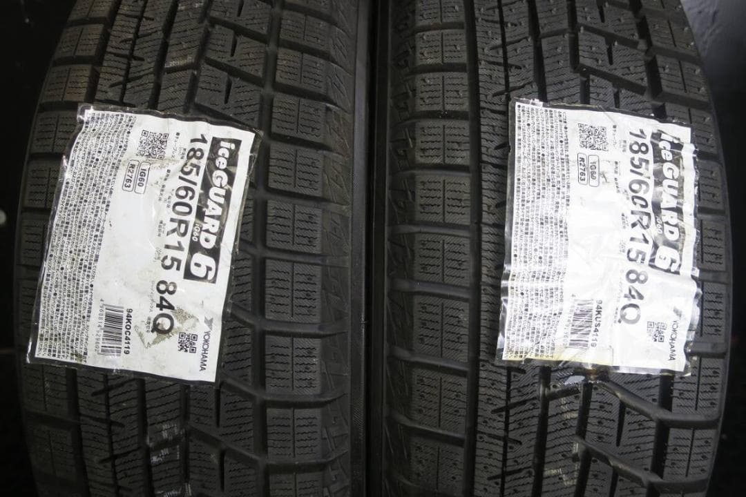 新品・未使用品 185/60R15 ヨコハマ アイスガード iG60 2本SET