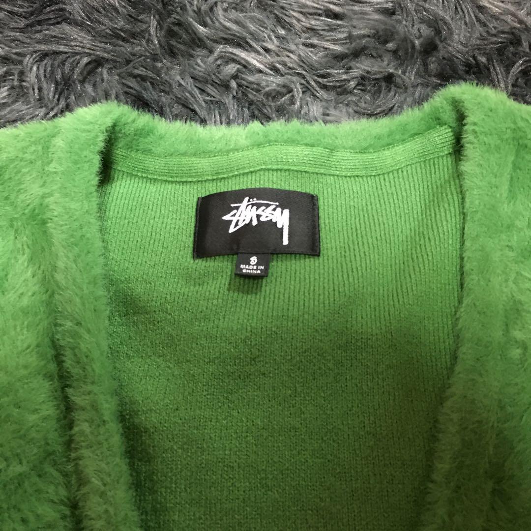 Stussy shaggy シャギー cardigan カーディガン