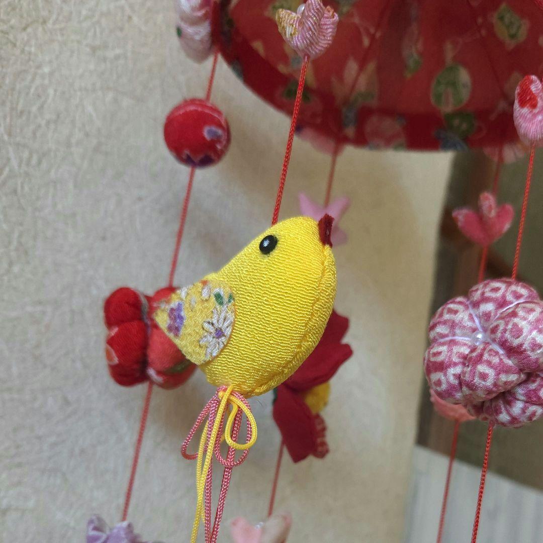 ひな祭り 吊るし雛 つるし飾り 桃の節句 ちりめん細工 縁起物 魔除け 厄除け