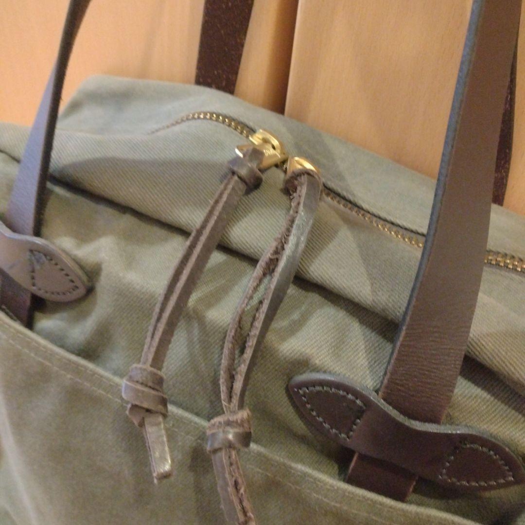 FILSON ジッパー付き トートバッグ