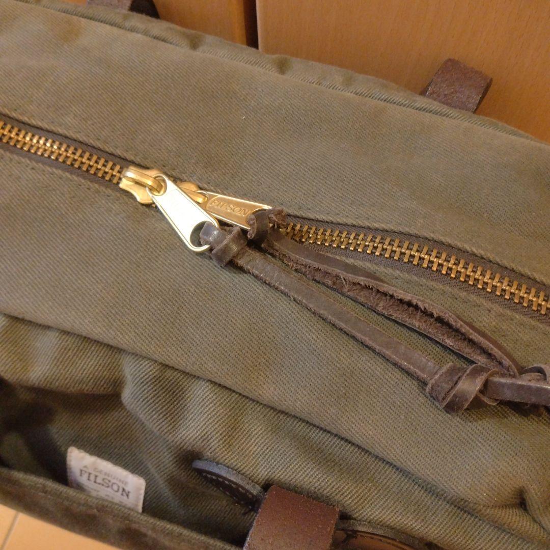 FILSON ジッパー付き トートバッグ
