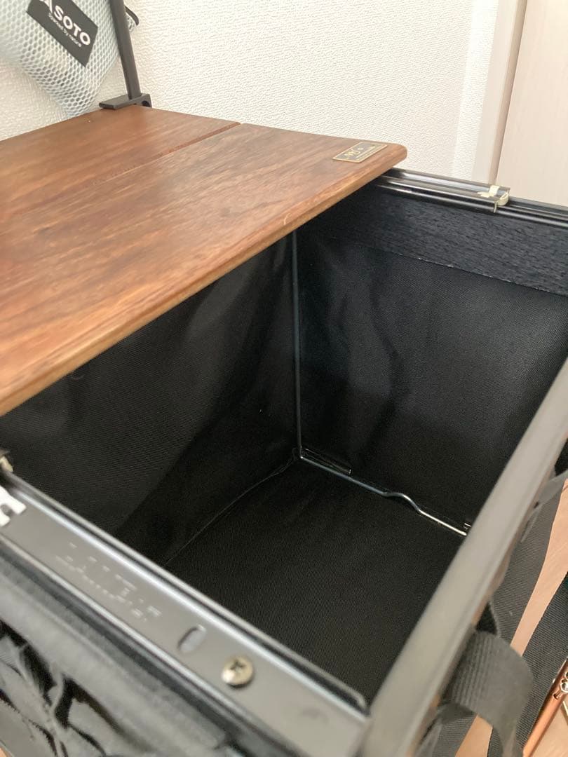 エムズファクトリー サイコロ ウォルナット ワットノット　スライド天板セット