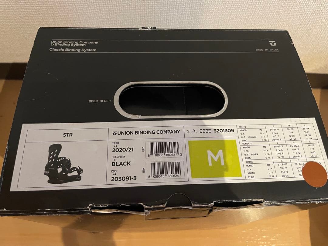 UNION BINDING COMPANY STR ブラック