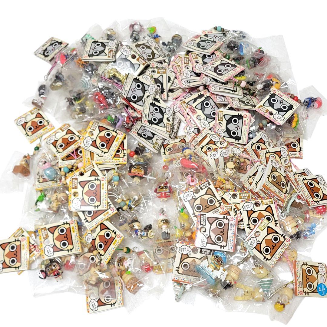 モンハン アイルー ご当地根付け 108個 USJストラップ 2個 合計110個