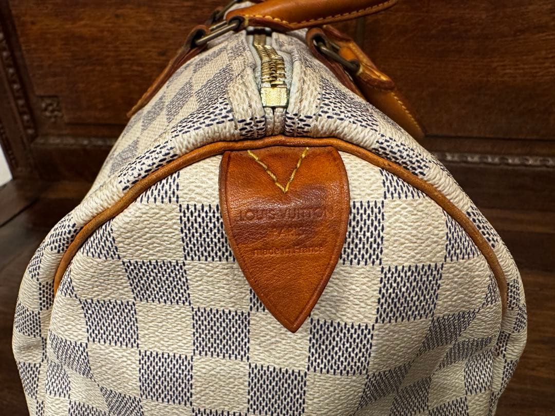 LOUIS VUITTON ダミエアズール　スピーディ35 パドロック