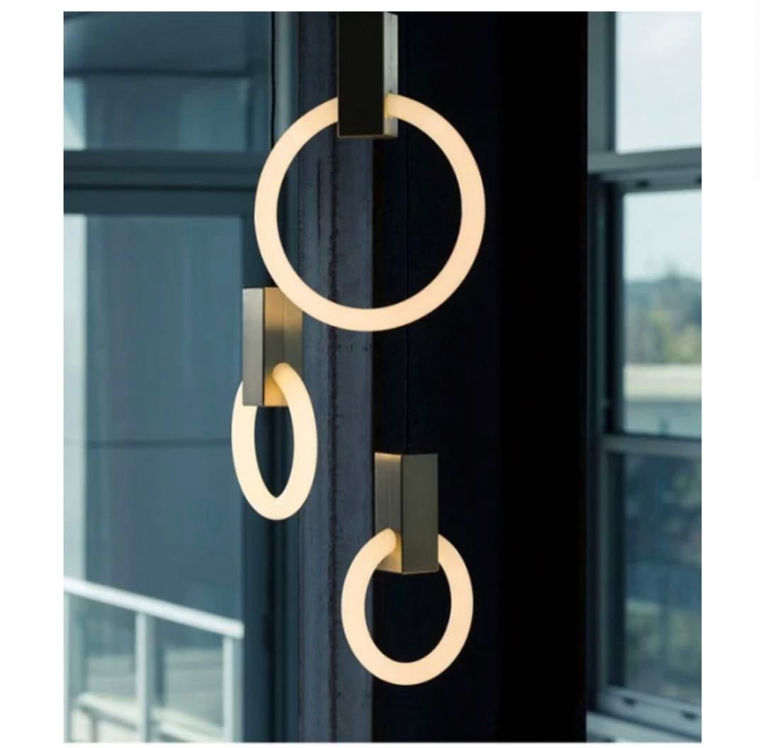 モダンリングペンダントライト