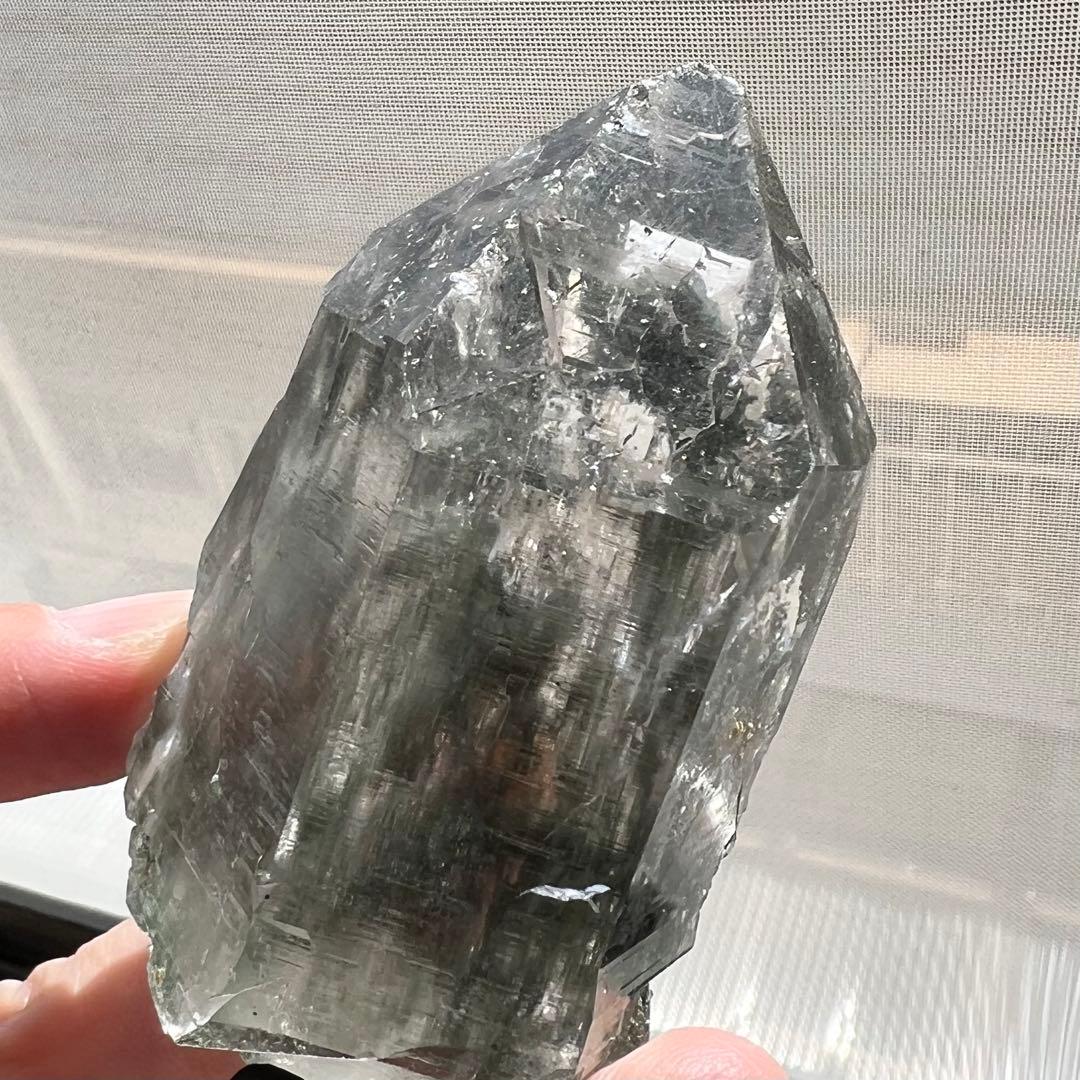 最高級　マニハール産　クローライトクリスタル　　ポイント　ヒマラヤ水晶　15