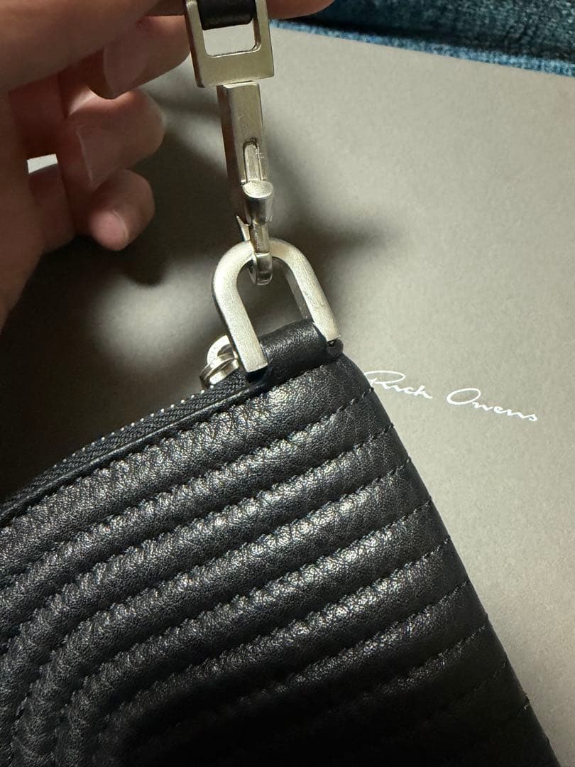rick owens ネックウォレット