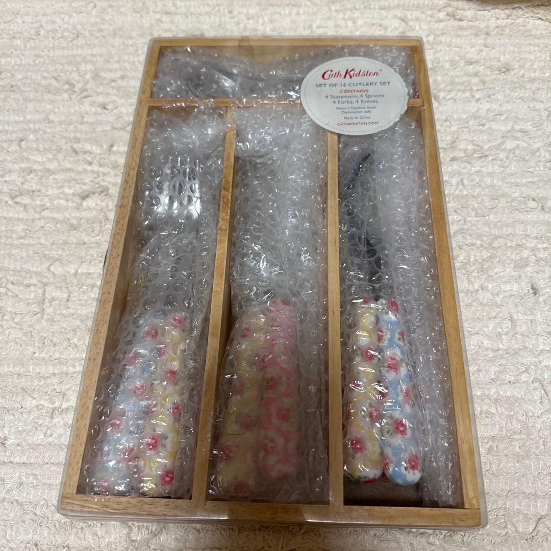 Cath Kidston キャスキッドソン カトラリーセット 16点
