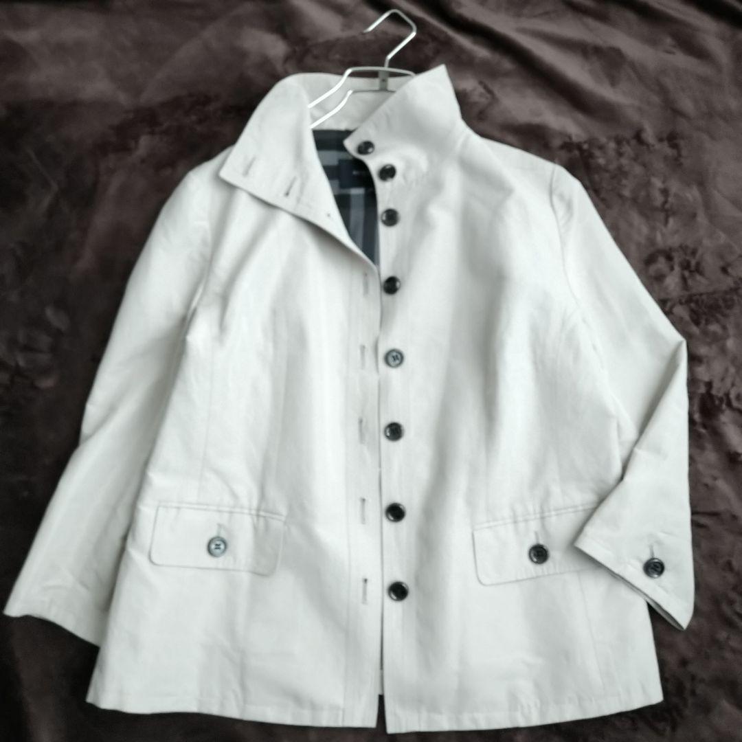 バーバリーロンドン ベージュ ショートジャケット 大きいサイズ 48