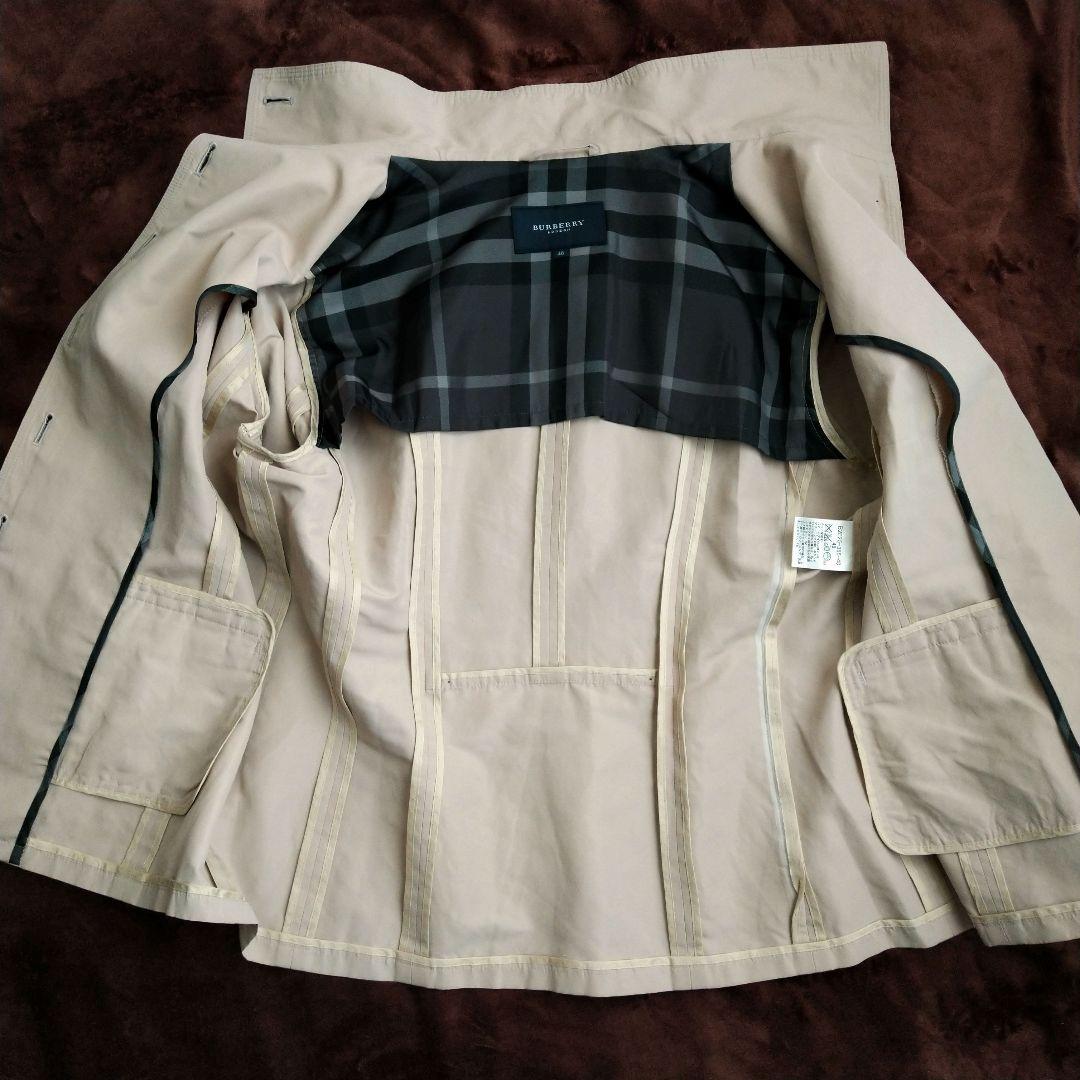 バーバリーロンドン ベージュ ショートジャケット 大きいサイズ 48