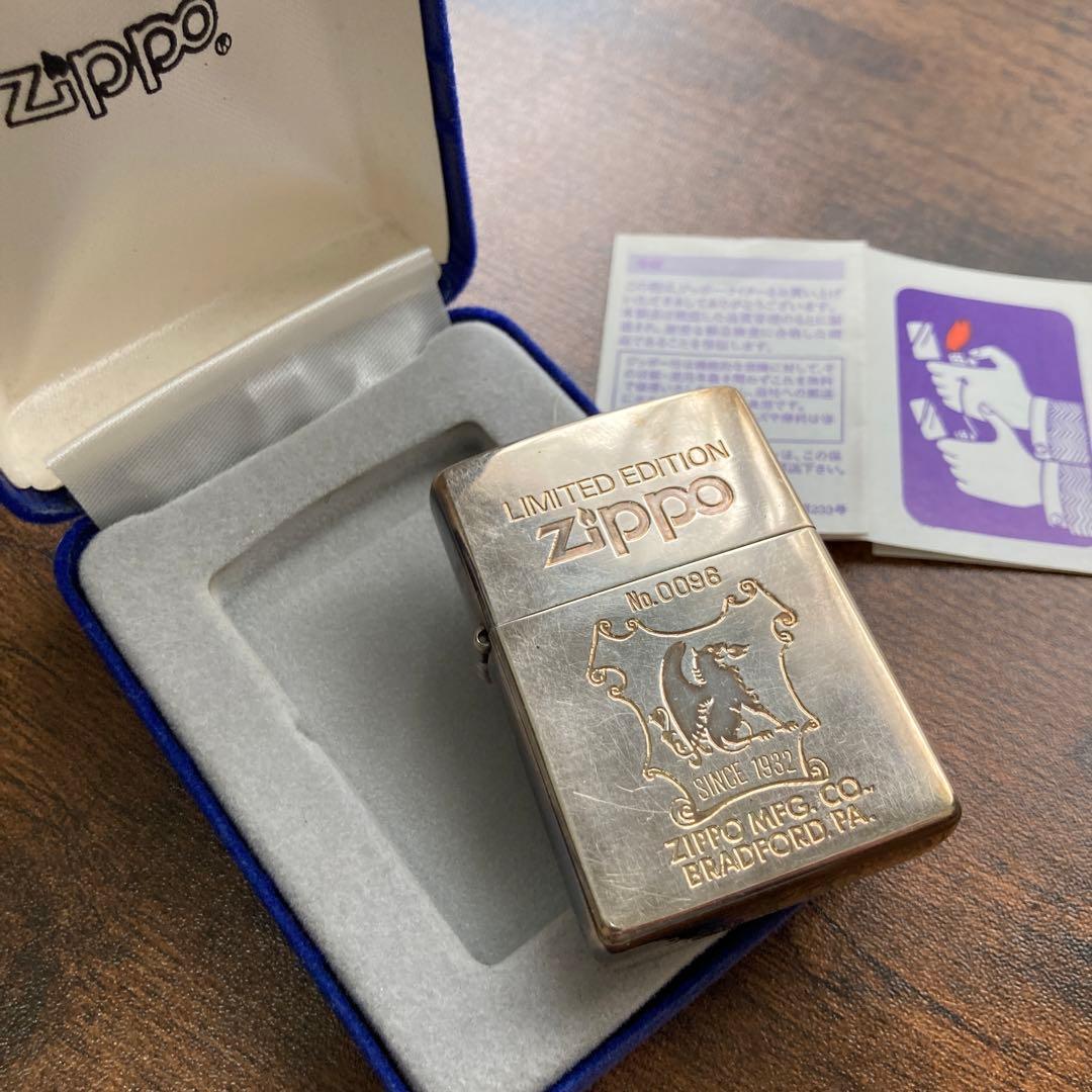 ZIPPO LIMITED EDITION 保証書&ケース付き！