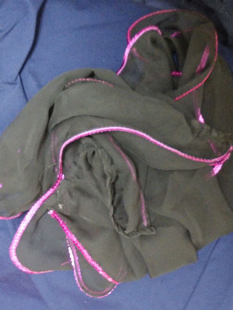 Bella ベリーダンス衣装 ブラック×ピンク