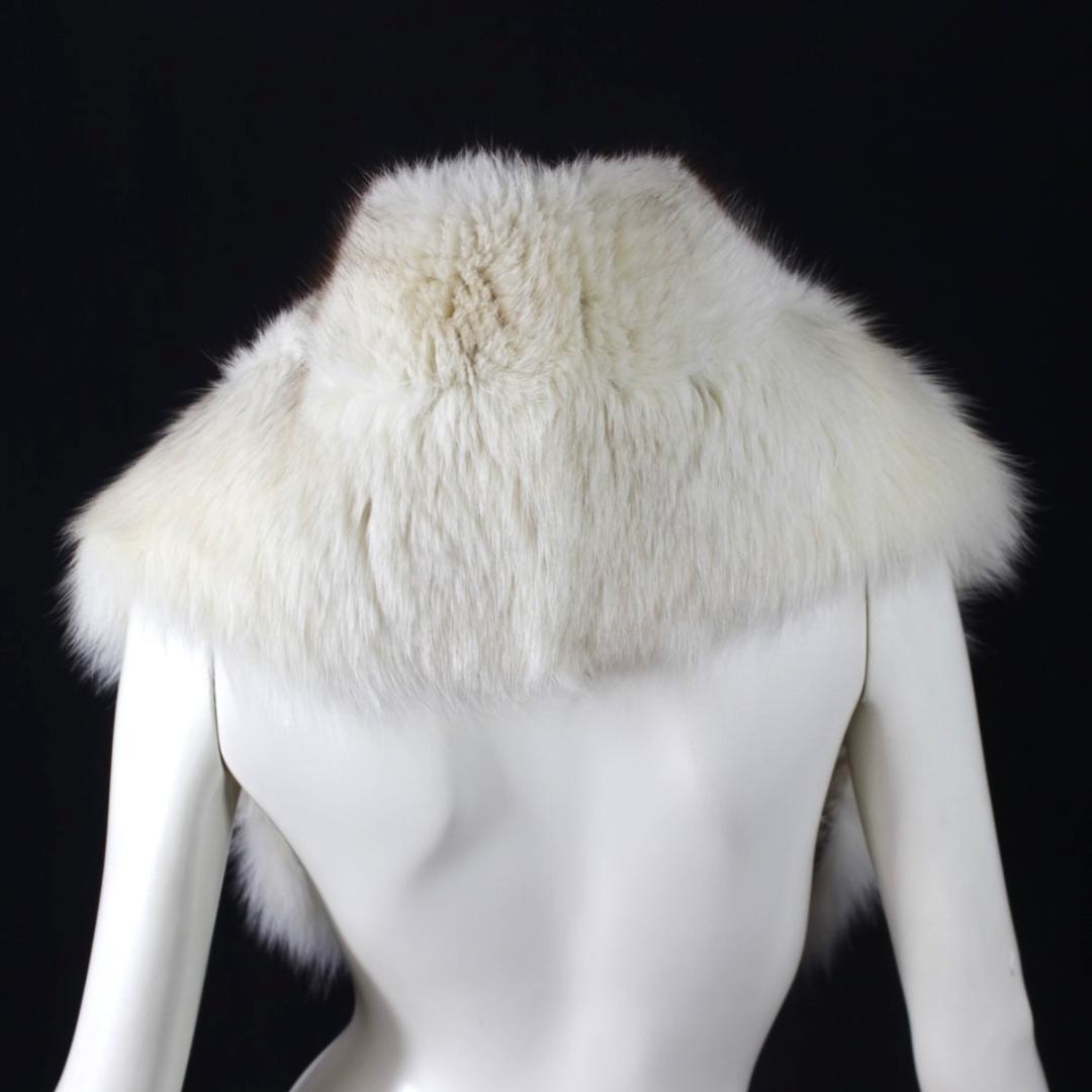 S 23【極美品】サガ フォックス SAGA FOX ショール マフラー 極太