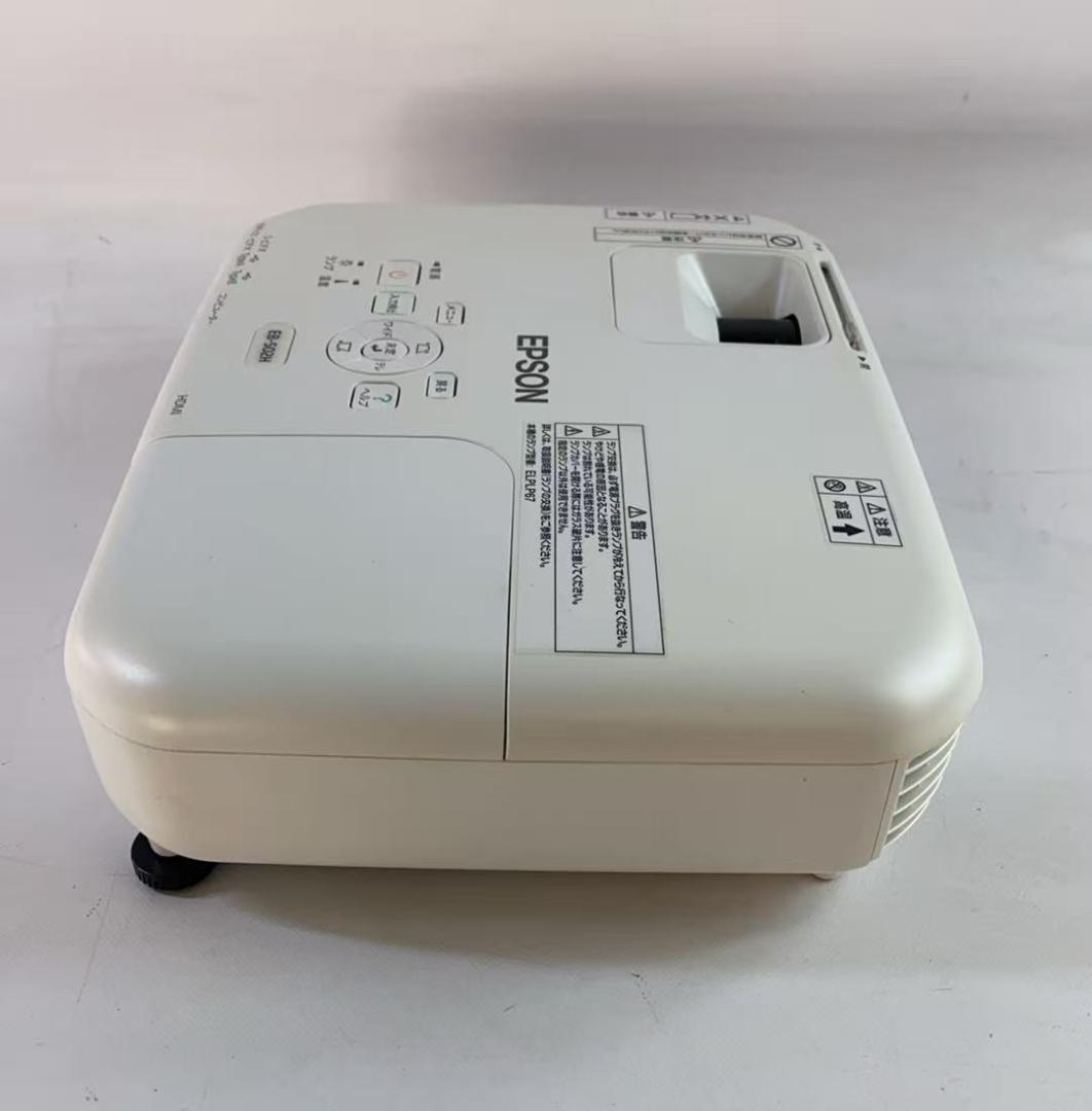 EPSON EB-S02H プロジェクター 本体 ケーブル 付属品 動作良好