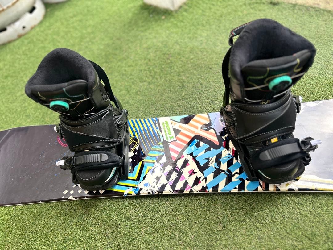 HEAD キッズ 3点セット / ボード127cm ブーツ22.5〜23.5cm