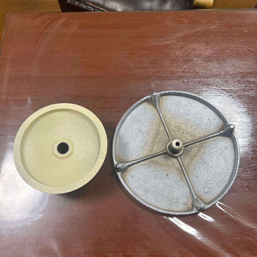美品　プロ仕様　ケーキ回転台　鋳物