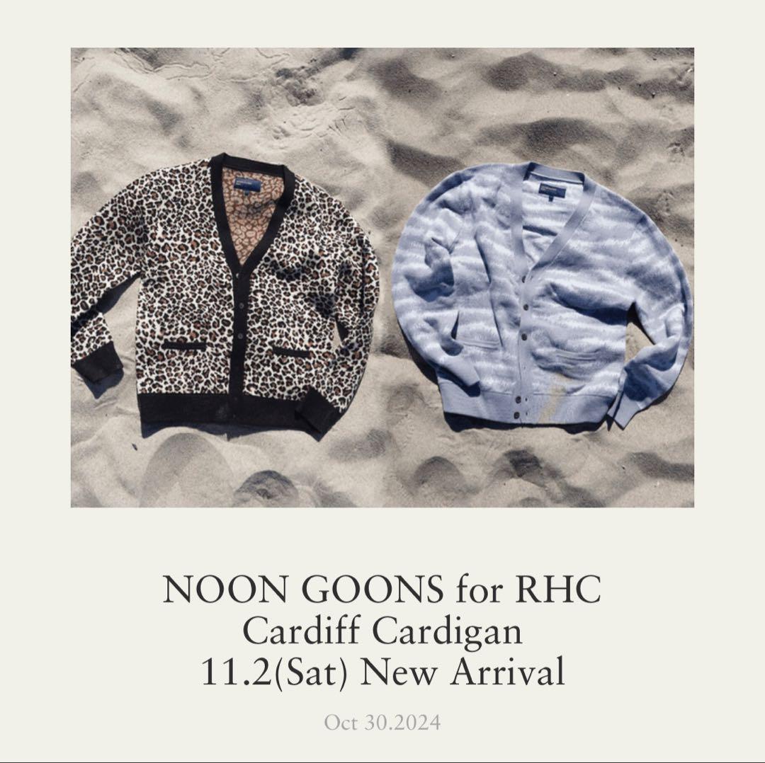 RHC RonHerman NOONGOONSレオパード柄ニットカーディガンM