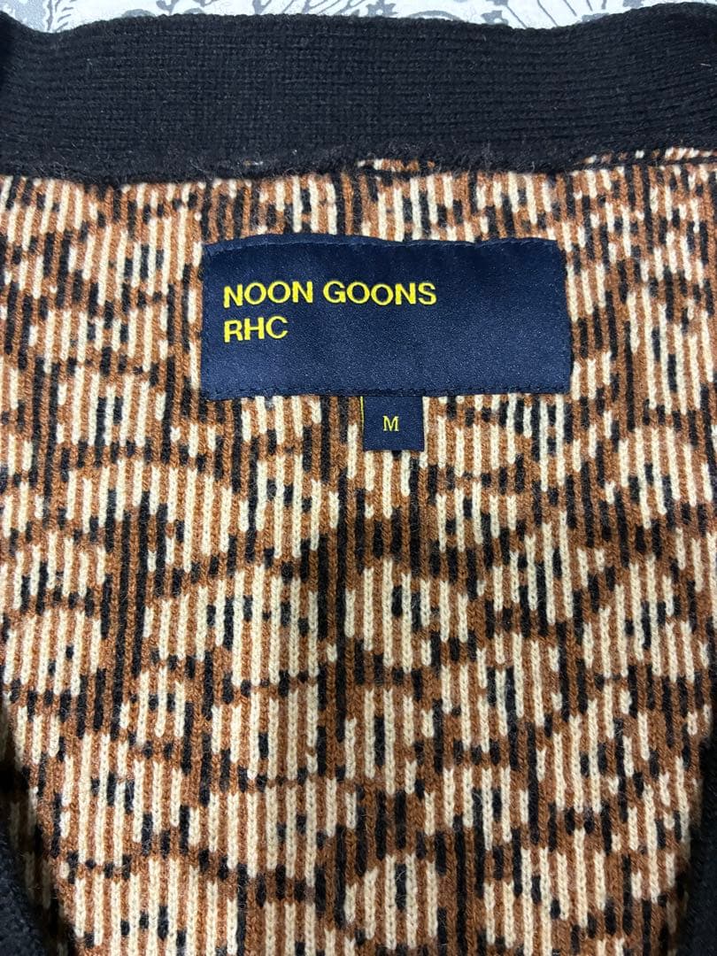 RHC RonHerman NOONGOONSレオパード柄ニットカーディガンM