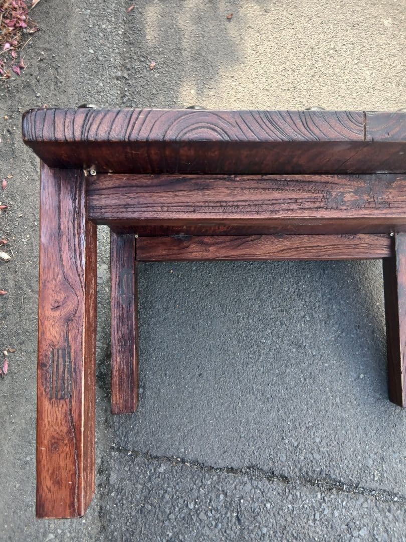 アンティークテーブル、ガラス