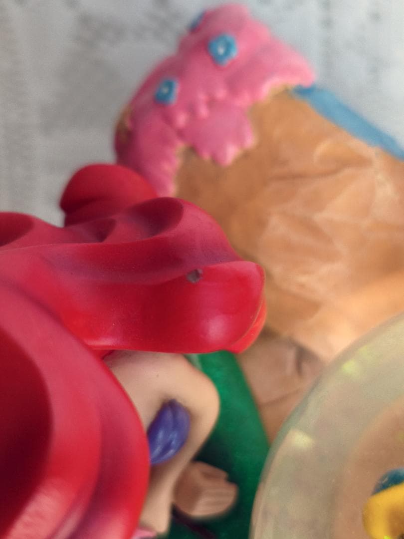 【中古】アリエル　オルゴール　公式フィギュア　アメリカ製　海外パーク品　2009