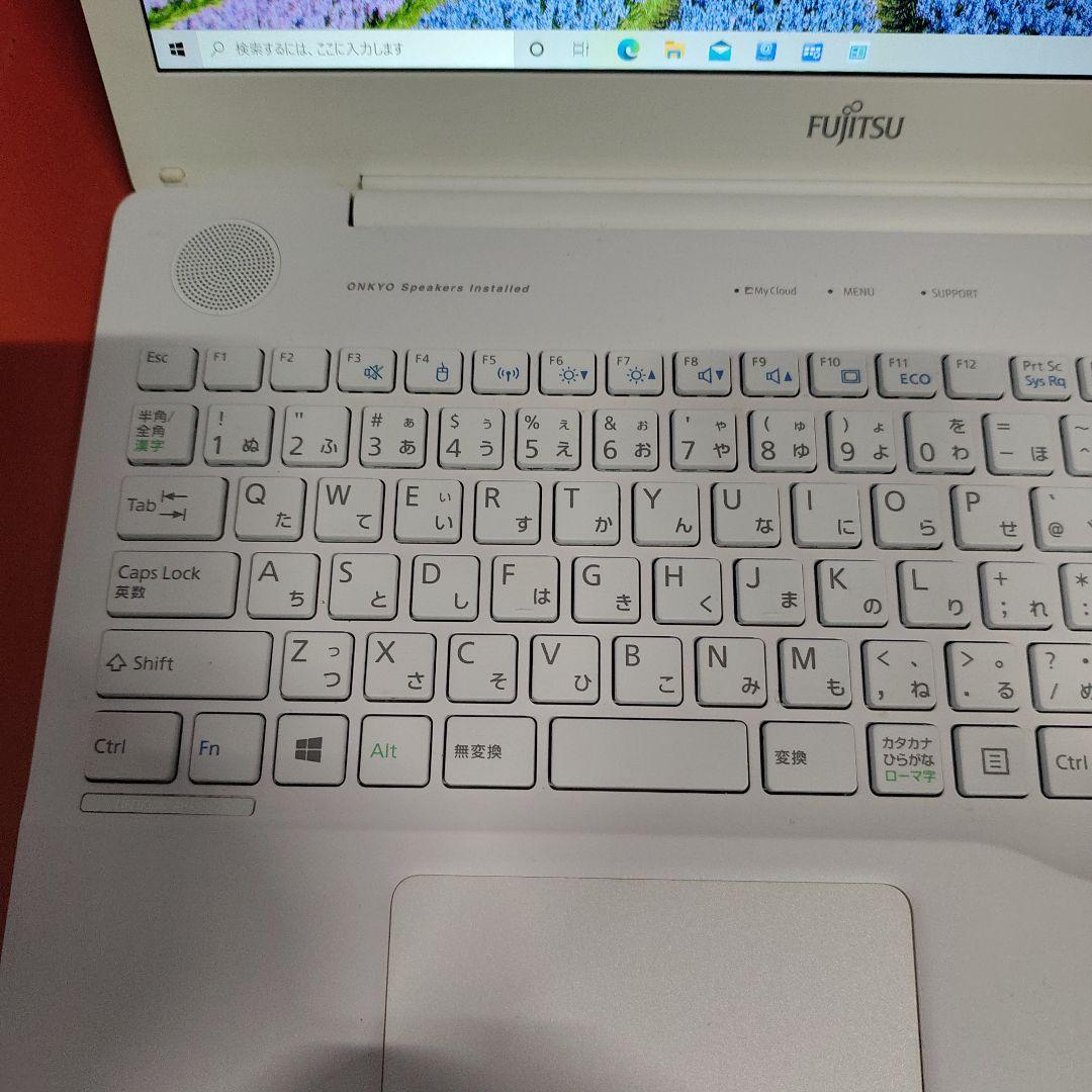 富士通 爆速SSD Windows11 ノートパソコン 極美品