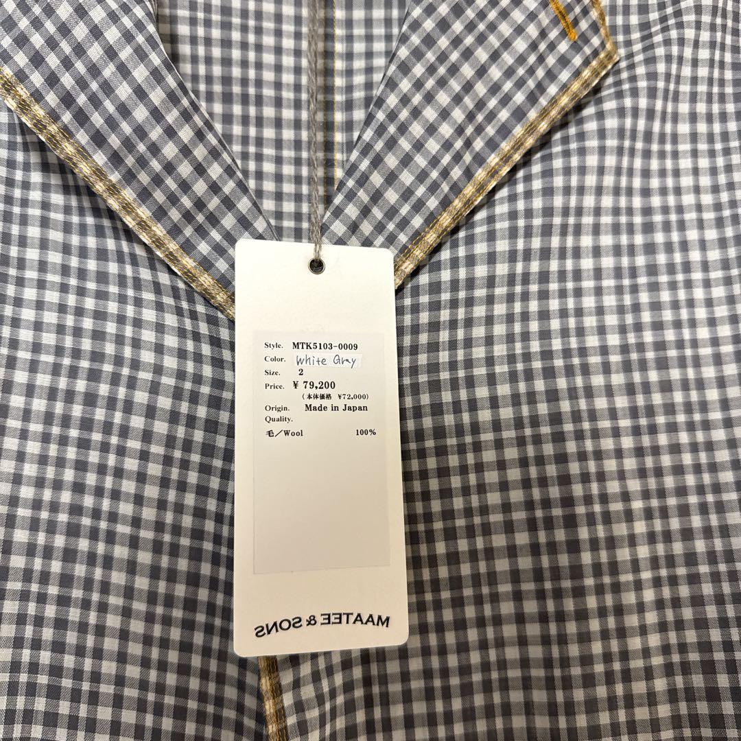 h*k様 Ex 乱れGingham “Otte Otte” Shirt Jack