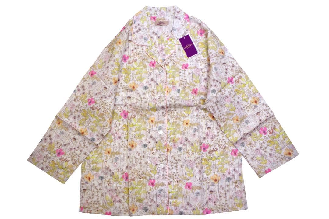【新品】リバティ LIBERTY fabric　タナローンパジャマ（L)№A24