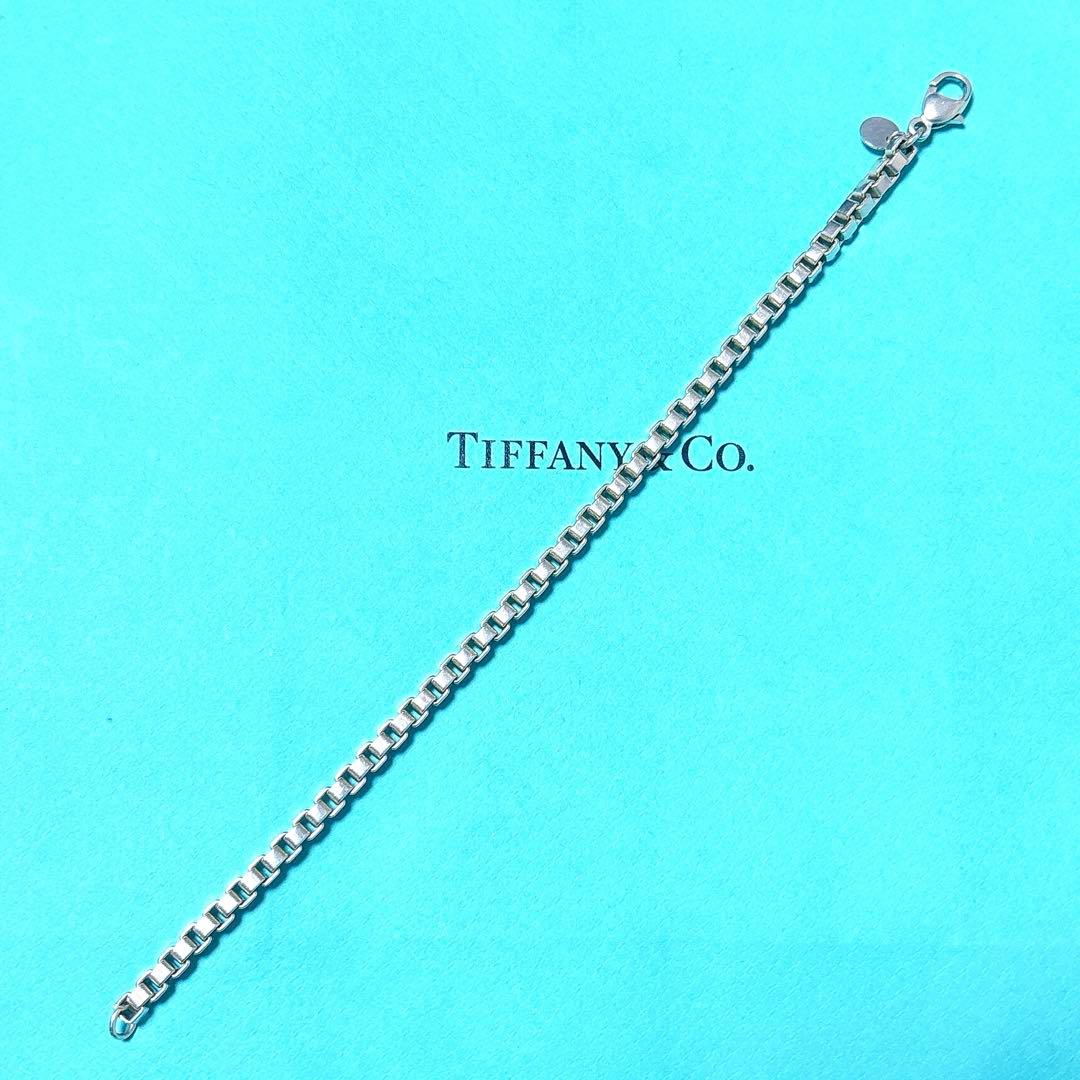 【美品】19.2cmTiffanyティファニー ベネチアン ブレスレット 925