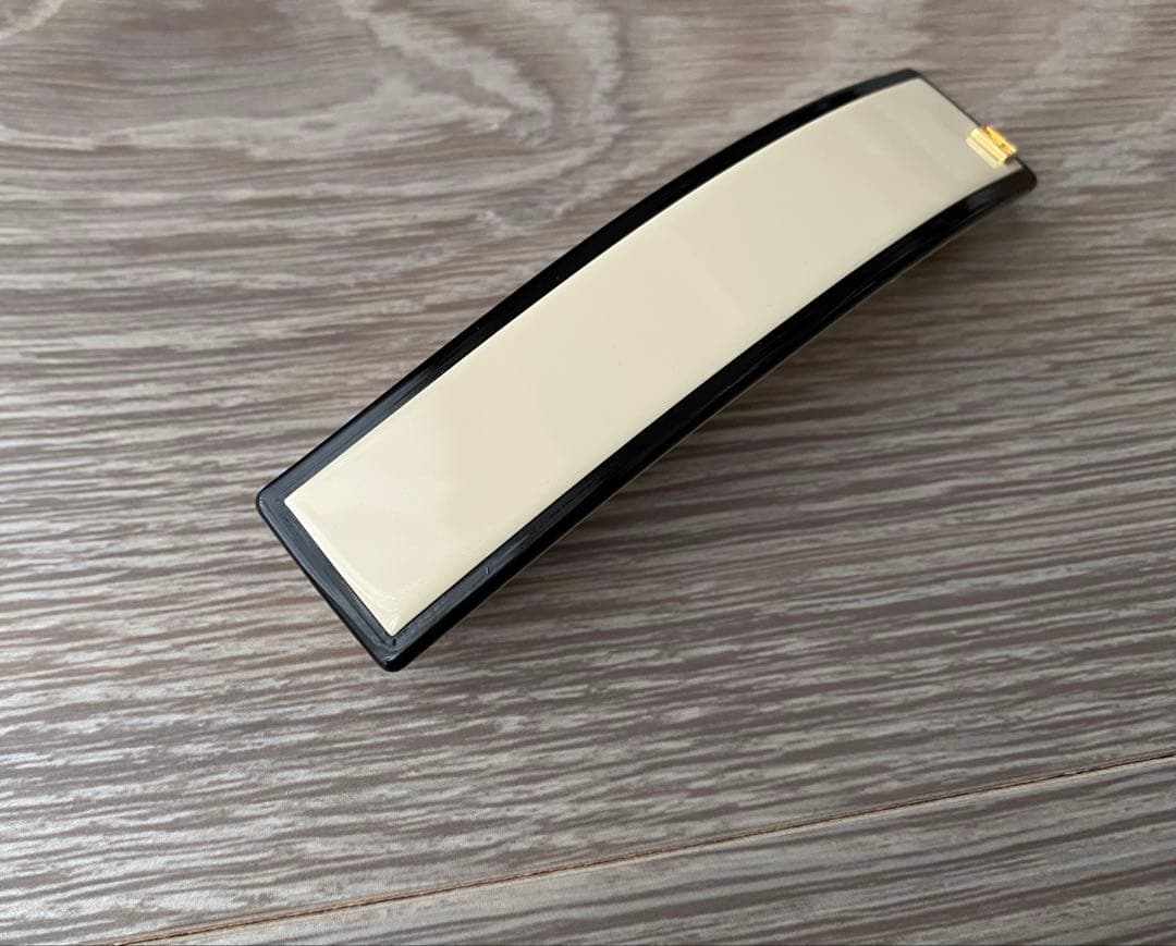 alexandre de paris バレッタ　ブラック