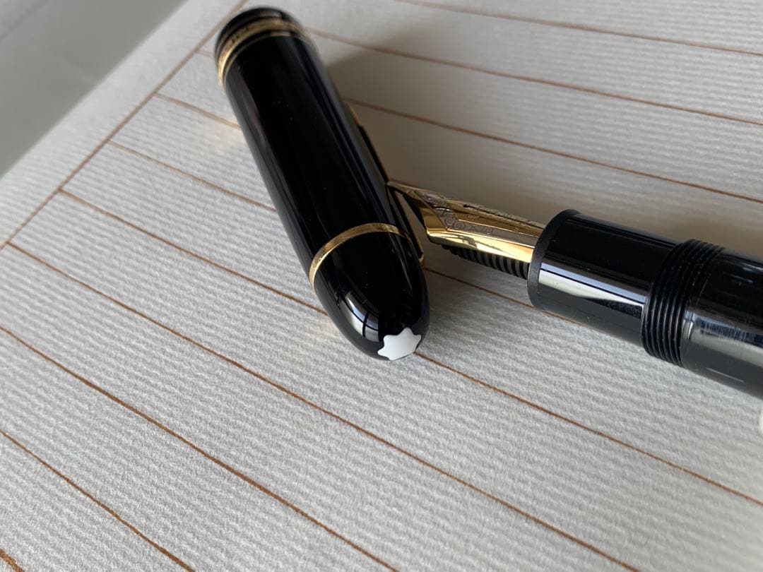 美品 モンブラン 万年筆 マイスターシュテュックNO.149 18Kペン先