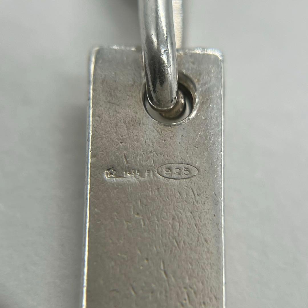 グッチ GUCCI IDプレート オーバルリンクチェーン ブレスレットSV925