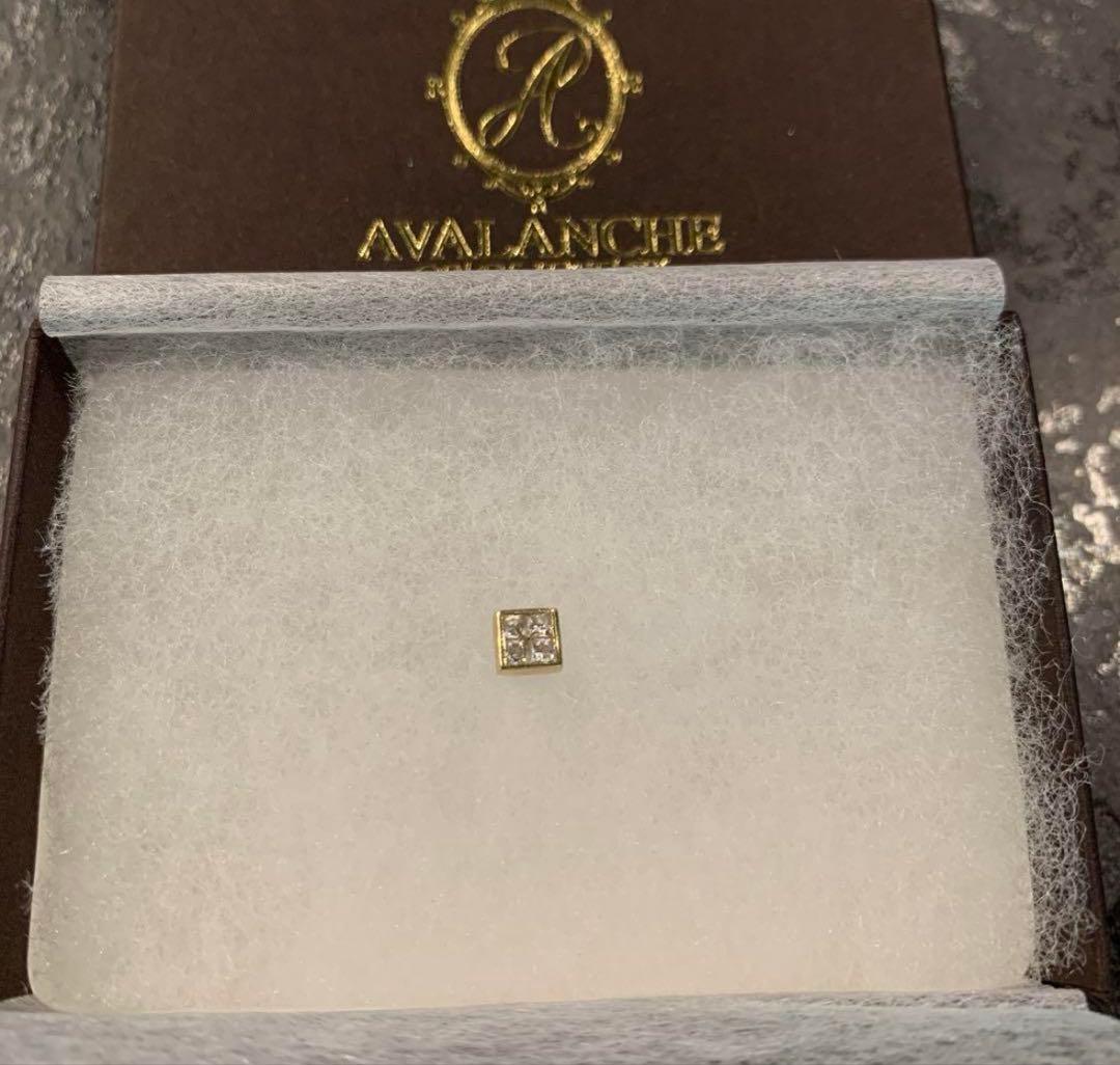 【美品】10K ピアス　AVALANCHE アバランチ