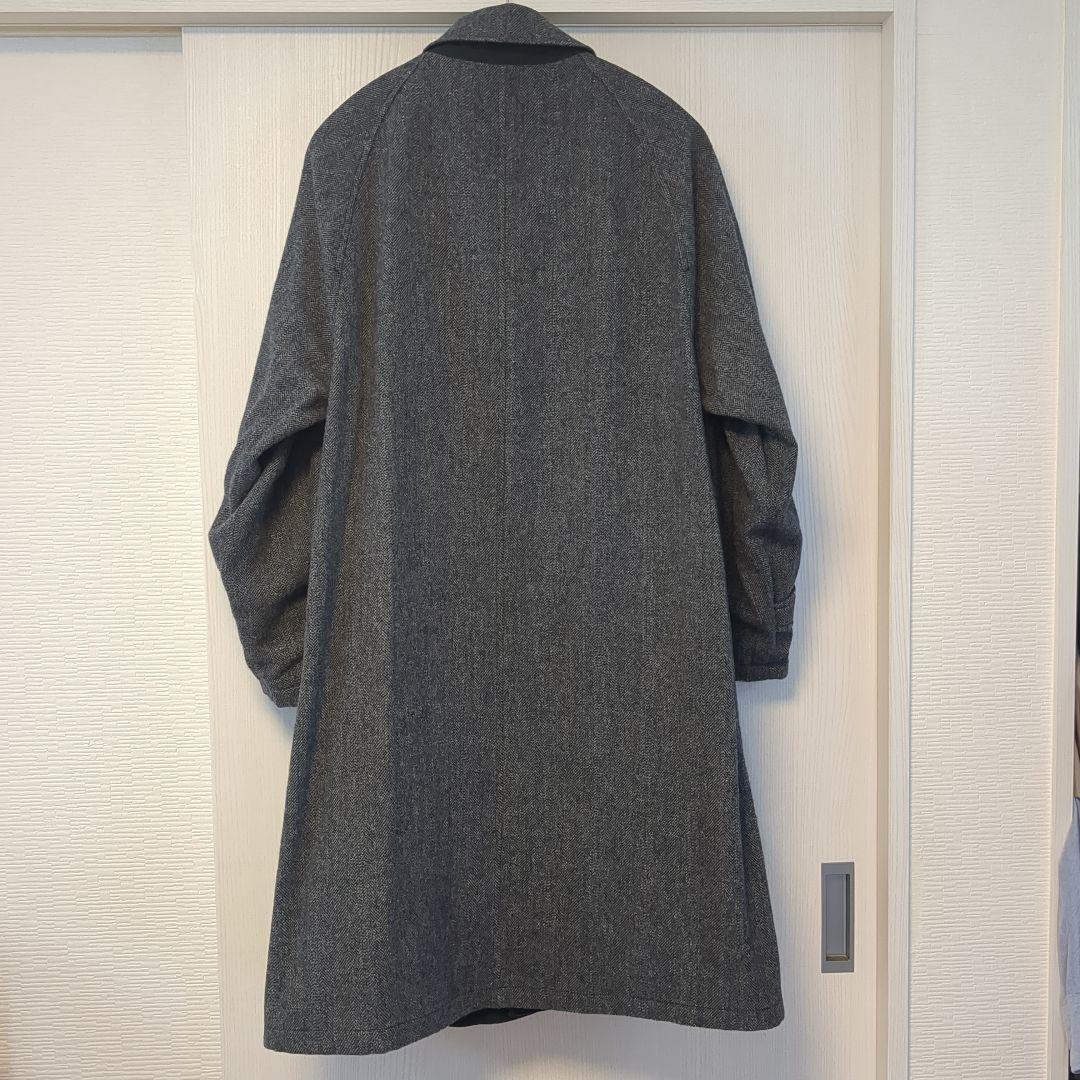 beams f別注Aubergeリバーシブルemaryステンカラーコート42