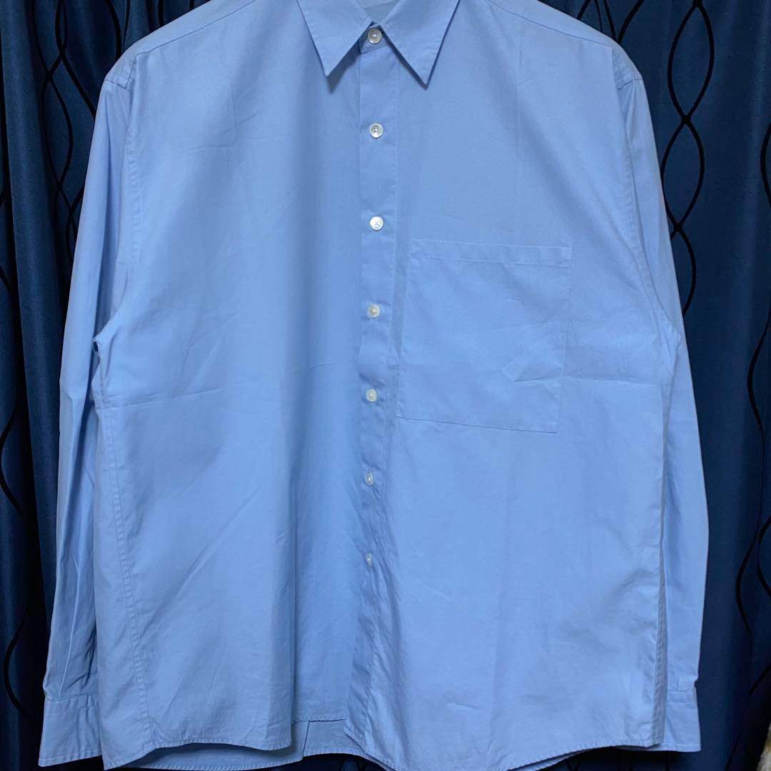 WASHED FINX TWILL BIG SHIRT a24ss02tn ②