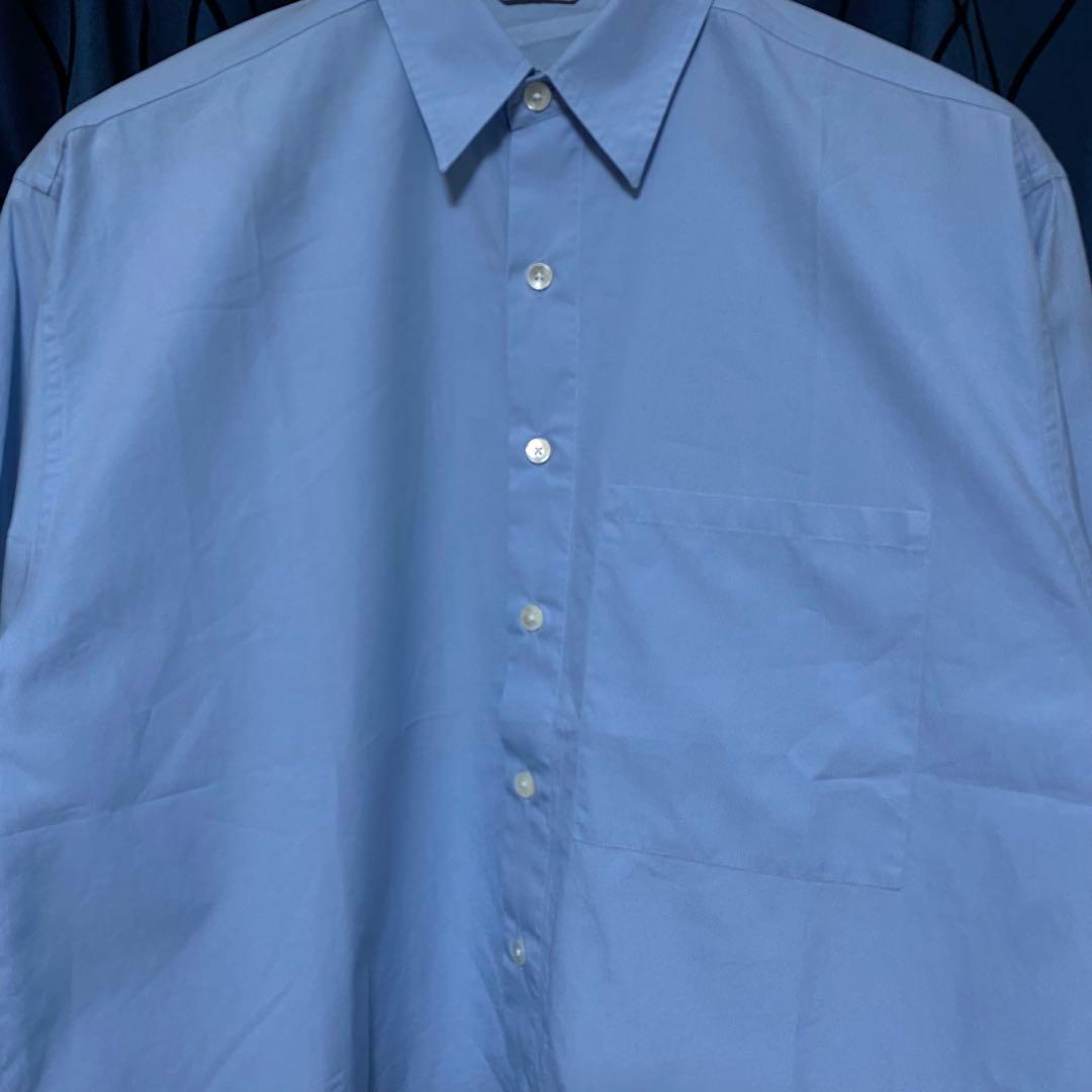 WASHED FINX TWILL BIG SHIRT a24ss02tn ②