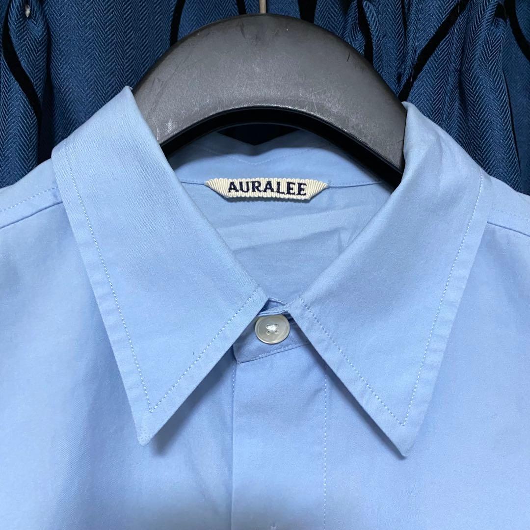 WASHED FINX TWILL BIG SHIRT a24ss02tn ②