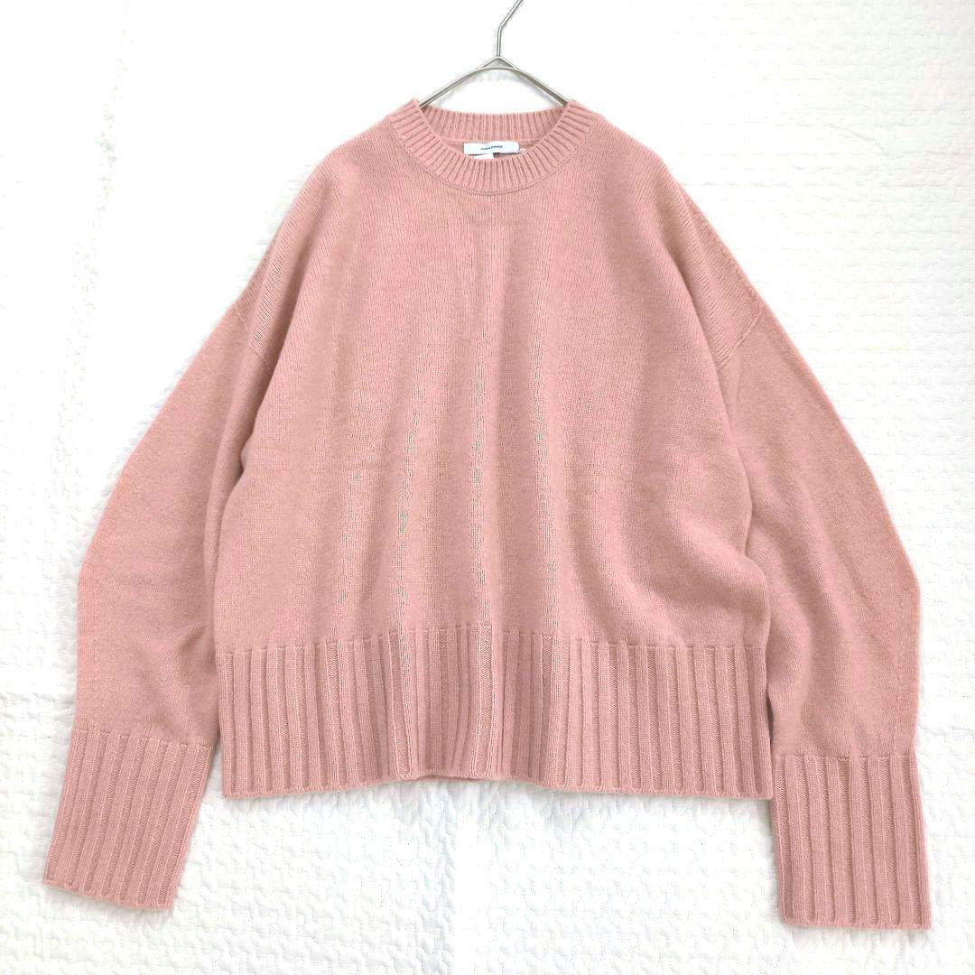 新品タグ付き✨ジャーナルスタンダード ウールカシミヤクルーネックニット ピンク