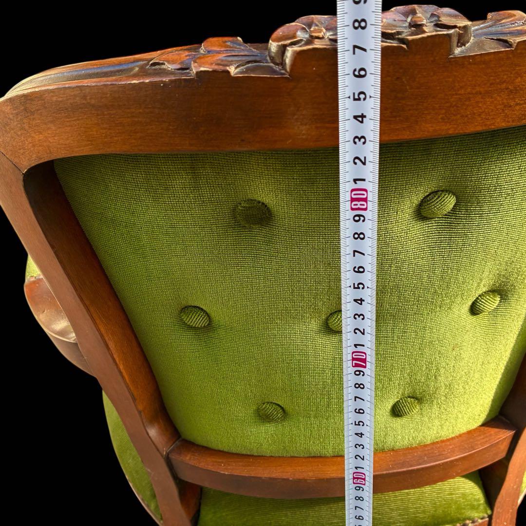 アンティーク　ロココ調　椅子　A