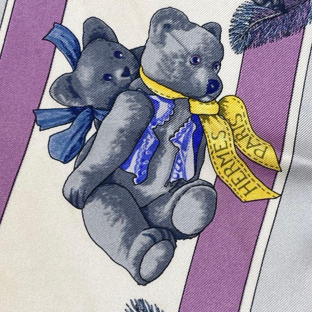 HERMES シルク カレ45 CONFIDENTS DESCOEURS 心の友