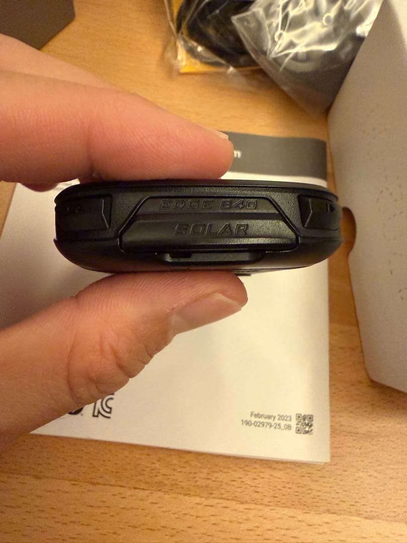 ガーミン　garmin edge 840 solar エッジ　ソーラー