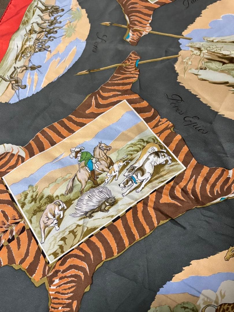 HERMES エルメス 大判スカーフ