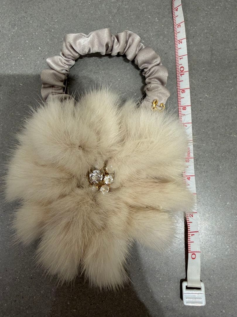 Complex Biz コンプレックスビズ　ミンクファーヘアゴム