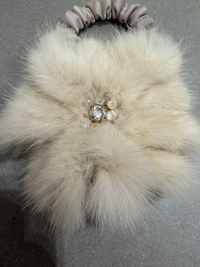 Complex Biz コンプレックスビズ　ミンクファーヘアゴム