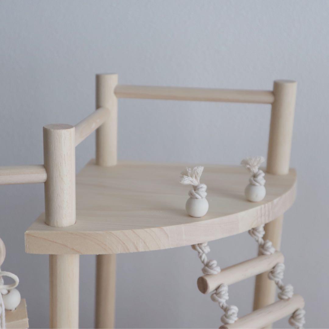 ことりのおおきなあそびば　文鳥　インコ　おもちゃ　バードアスレチック　バードジム