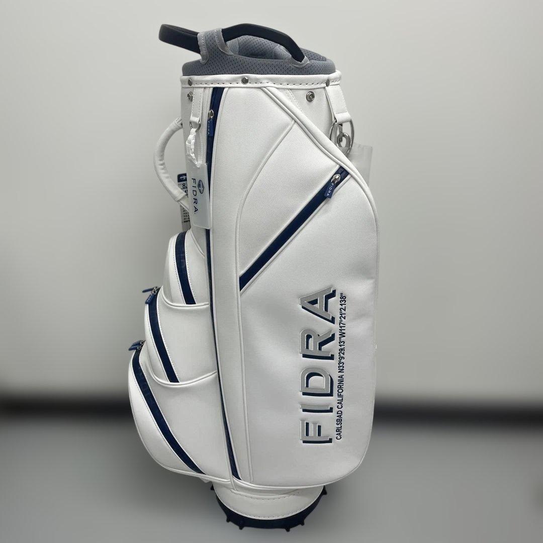 FIDRA ゴルフキャディバッグ ホワイト