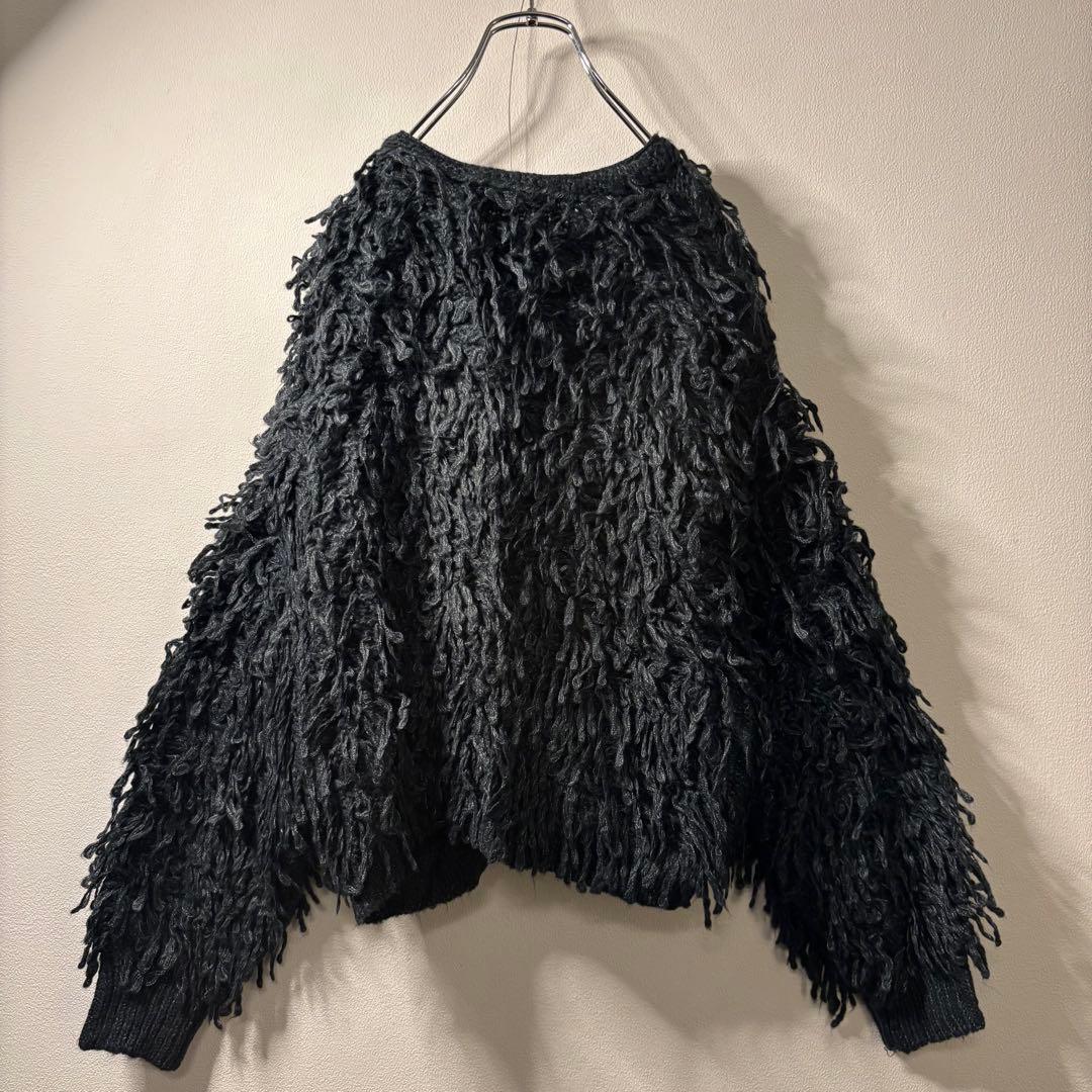 オーバーサイズ 奇天烈 カーディガン ブルゾン y2k ユニセックス ジャケット