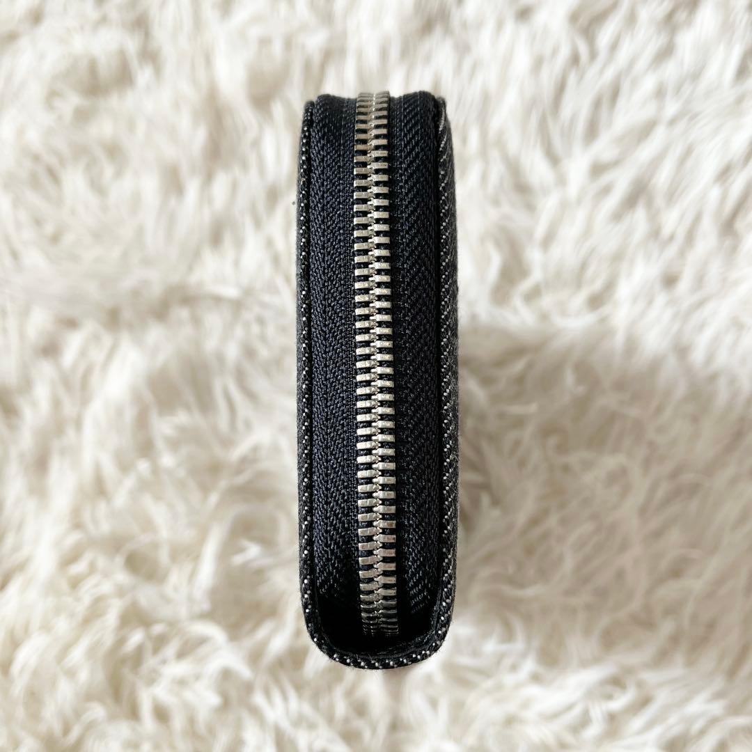 BVLGARI ブルガリ　ロゴマニア ラウンドファスナー　長財布　ブラック　黒