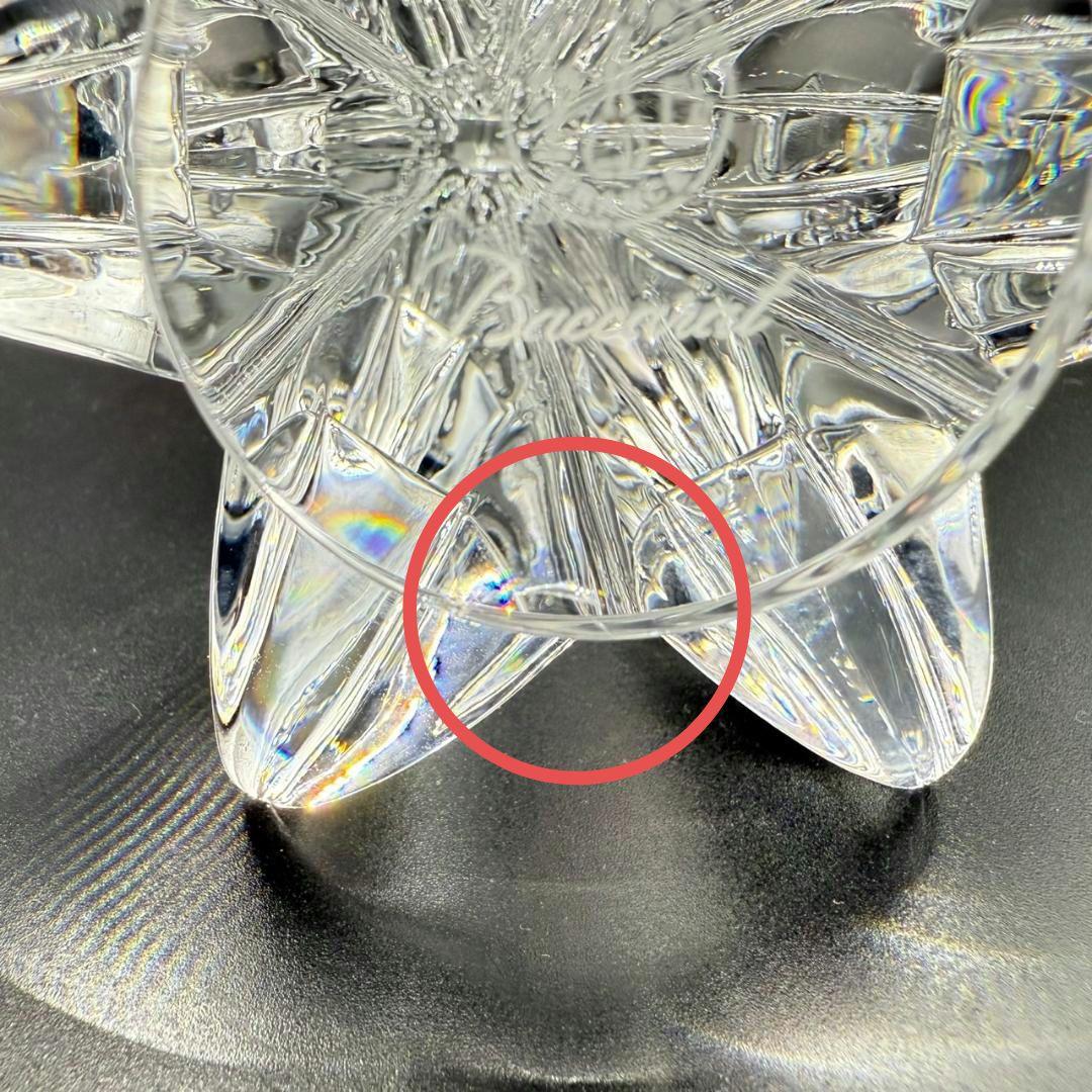 BACCARAT バカラ クリスマスツリー オブジェ クリスタル クリア