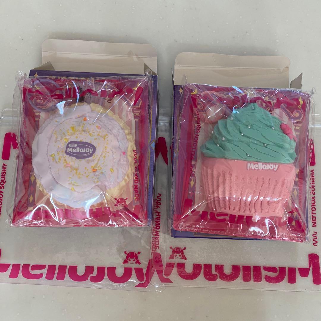 Mellojoy カップケーキか？ ライラックミスト ミントキス